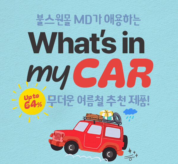 왓츠 인 마이카_여름편