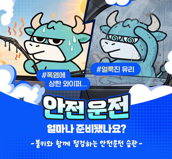레인OK와 함께하는 안전운전 캠페인🫡