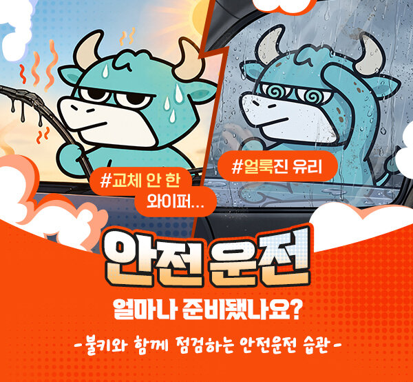 레인OK와 함께하는 안전운전 캠페인🍂