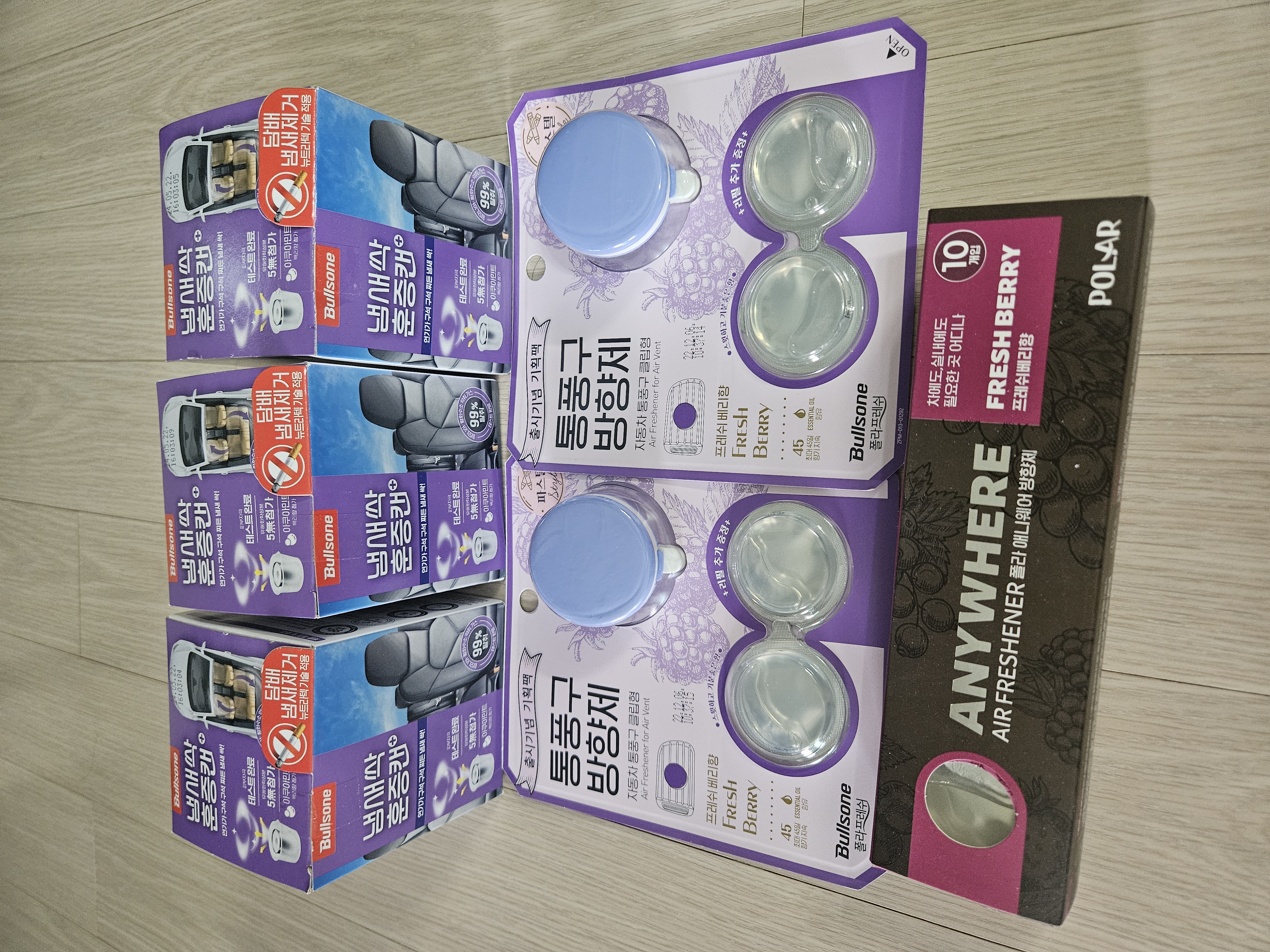 불스원몰 - 폴라 뉴 파스텔 통풍구 방향제 4ml(4종 택1)