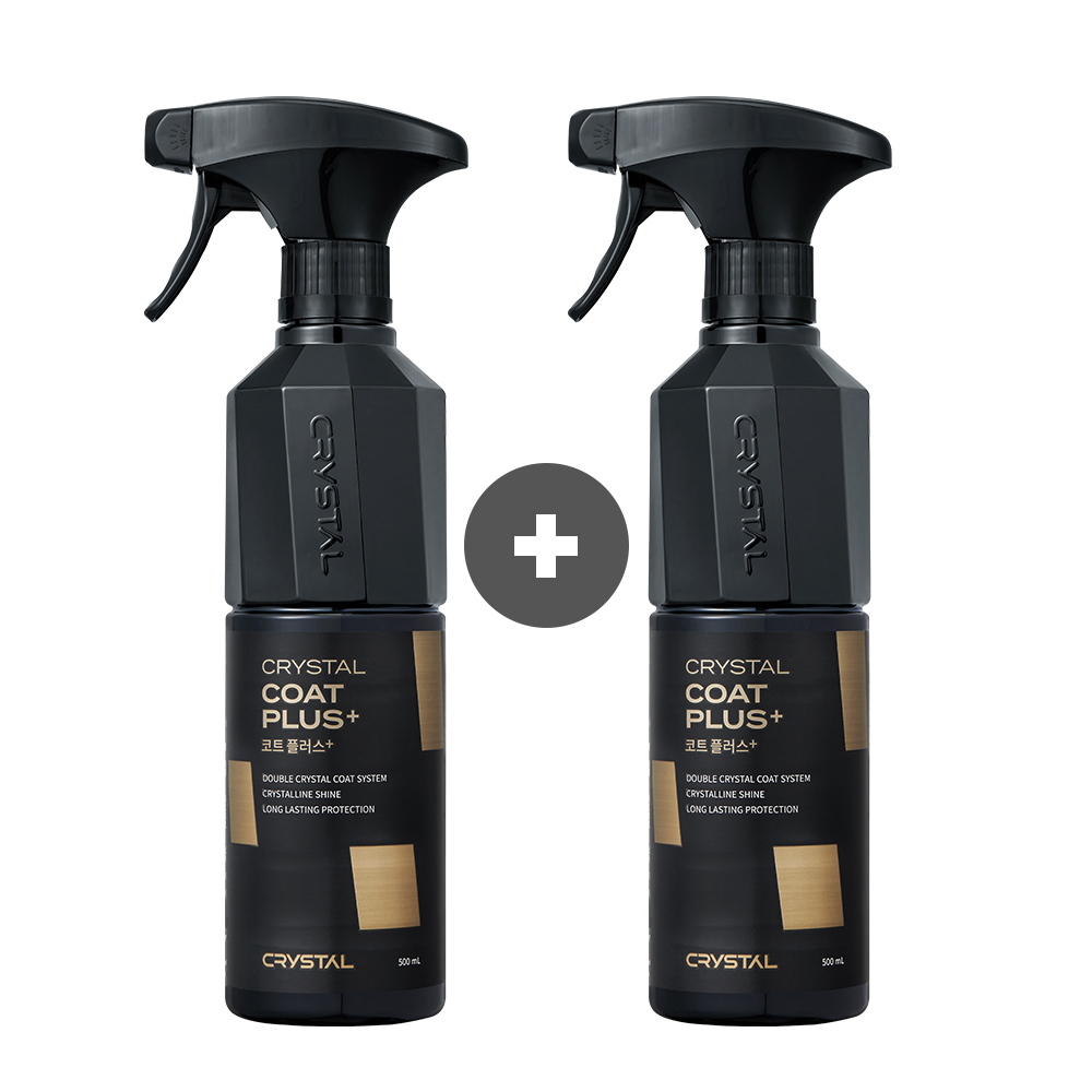 [1+1 이벤트]뉴 크리스탈 코트 플러스 유리막 코팅제 500ml