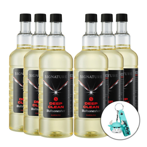 [불키키링증정] 불스원샷 시그니처 딥클린 500ml 6개입 [SET구성]