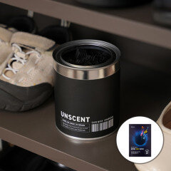 [블랙홀탈취제증정]언센트 차콜 탈취제 캔타입 30g