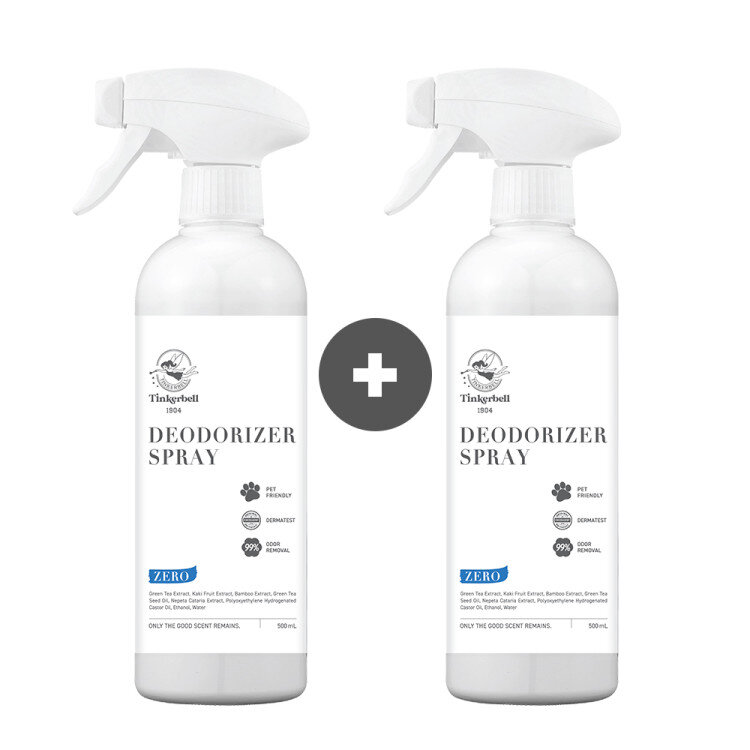 [1+1 이벤트] 팅커벨 스프레이 탈취제 제로 500ml