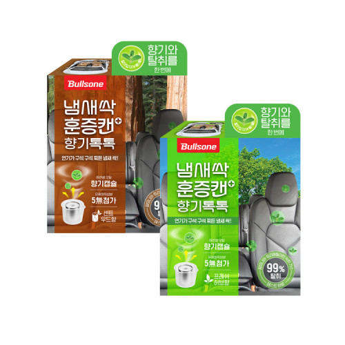 [무료환불]냄새싹 훈증캔 플러스 향기톡톡(2종 택1)