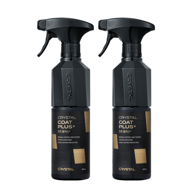 뉴 크리스탈 코트 플러스 유리막 코팅제 500ml(2개)