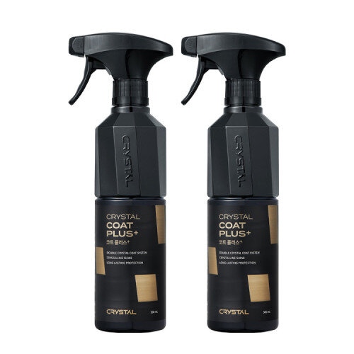 뉴 크리스탈 코트 플러스 유리막 코팅제 500ml(2개)