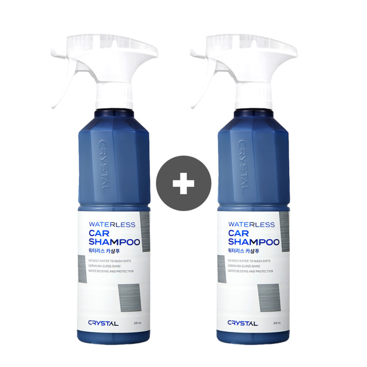 [1+1 이벤트] 뉴 크리스탈 워터리스 카샴푸 500ml