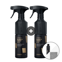 [1+1 이벤트] 뉴 크리스탈 슬릭코트 500ml  + 버핑타월 + 크코플 리필증정