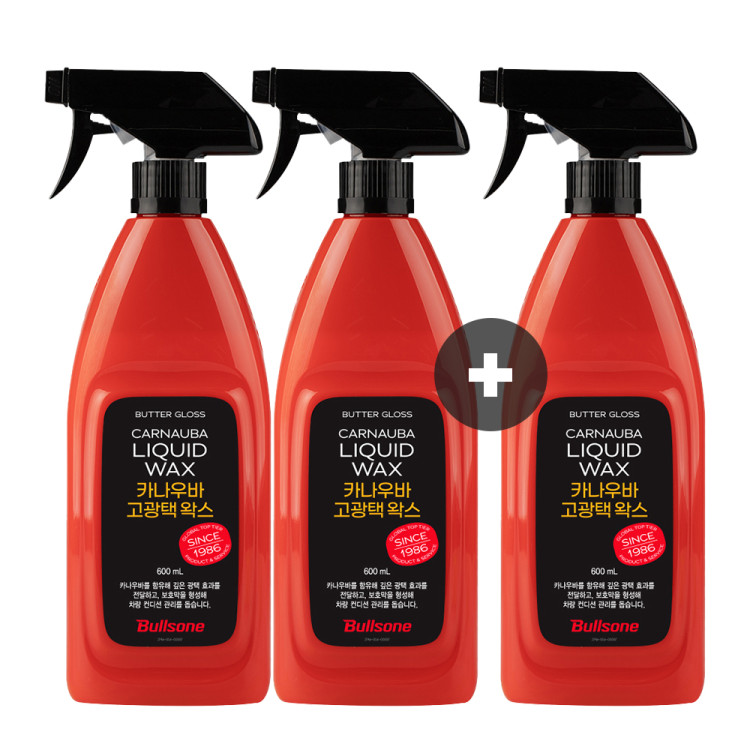 [2+1 이벤트] 불스원 카나우바 고광택왁스 600ml