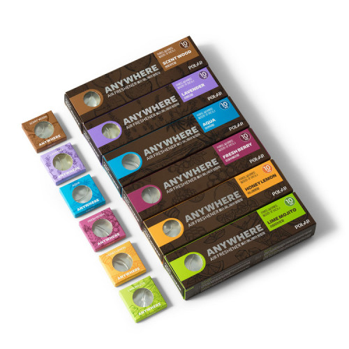 폴라 애니웨어 차량용 실내용 방향제(10개입, 폴라리필호환)