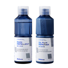 뉴 크리스탈 발수코팅제 + 유막제거제 SET (전용 스펀지+어플리케이터 포함)