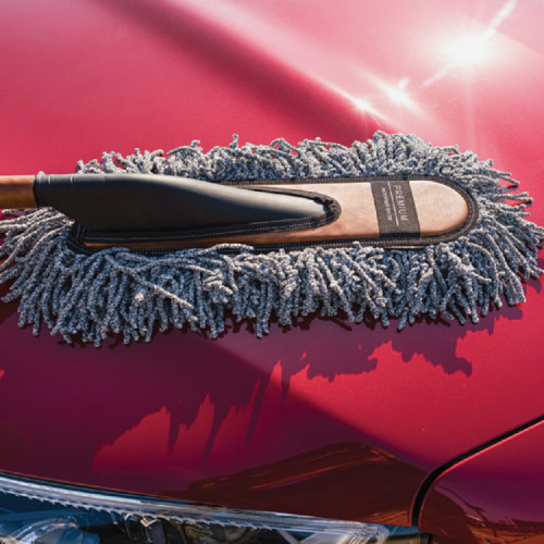 프리미엄 레더 먼지털이개