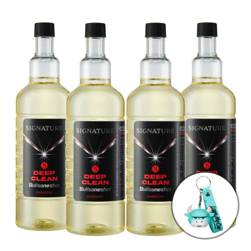 [불키키링증정] 불스원샷 시그니처 딥클린 500ml 4개입 [SET구성]
