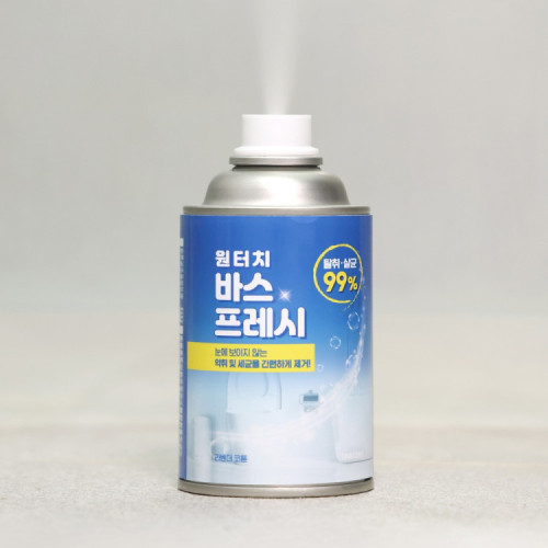 [무료환불]원터치 바스프레시 욕실 화장실  암모니아 냄새 실내 탈취제