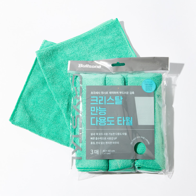 크리스탈 만능 다용도 타월 3P+3P