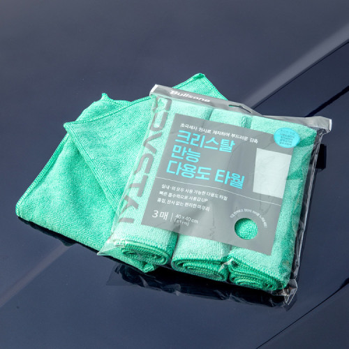 크리스탈 만능 다용도 타월 3개입