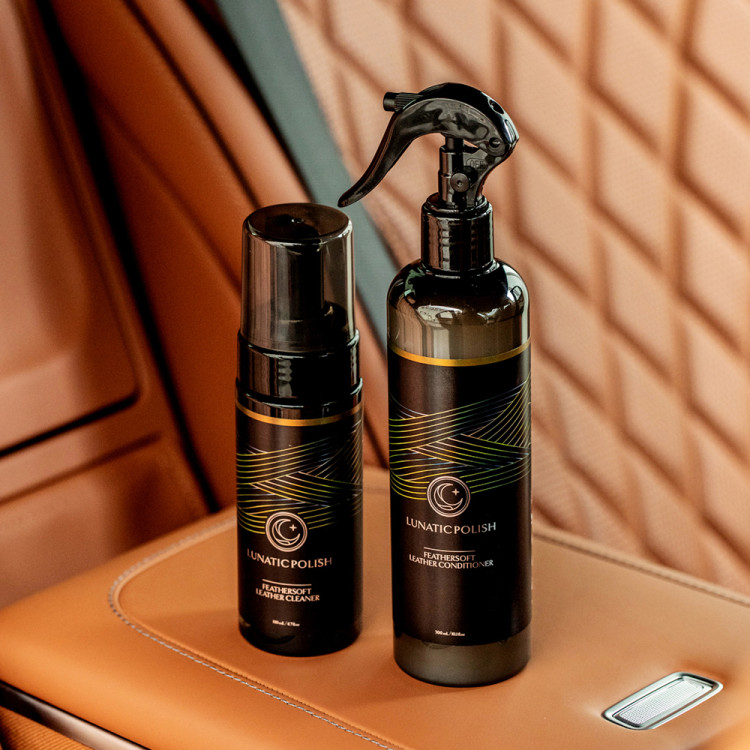 [루나틱폴리시] 페더소프트 데일리 레더케어 세트(레더크리너+레더컨디셔너)