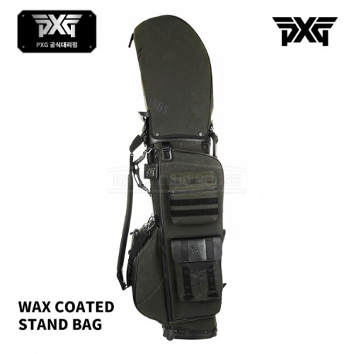 피엑스지 왁스 코티드 스탠드백 블랙 PXG WAX COATED STAND BAG