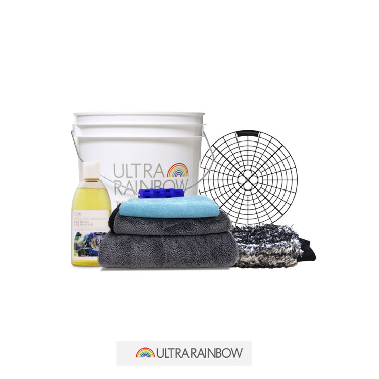 울트라레인보우 자동차 셀프세차용품 입문용 키트(7종)