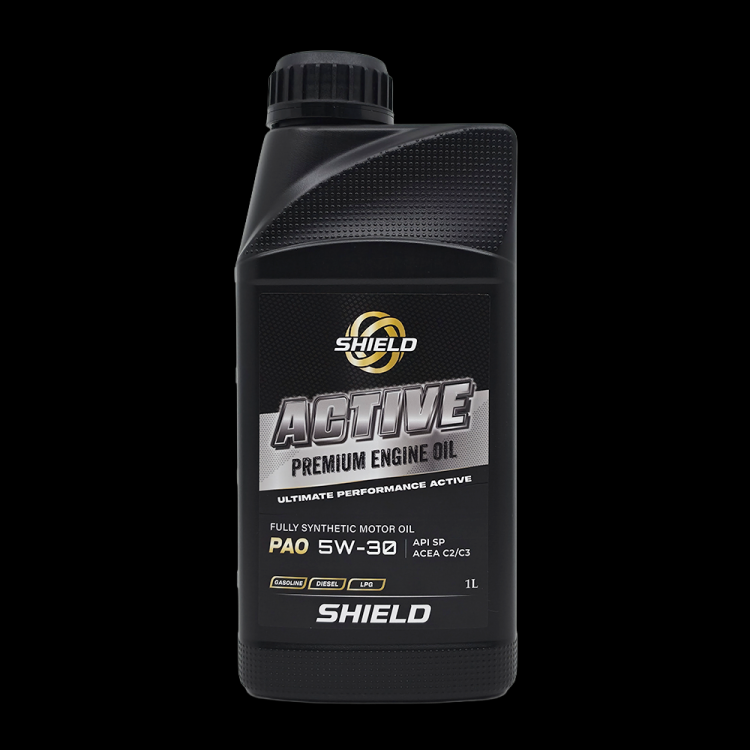 SHIELD ACTIVE PAO 5W30 C2/C3 1L 합성엔진오일 (가솔린·디젤 겸용)