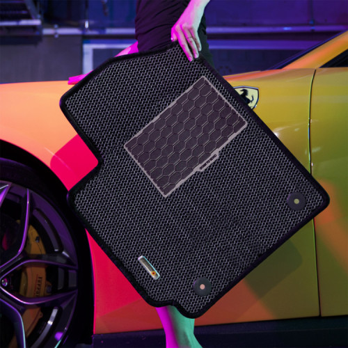 본투로드 확장형 엣지 매쉬코일매트 차량용 카매트 1+2열