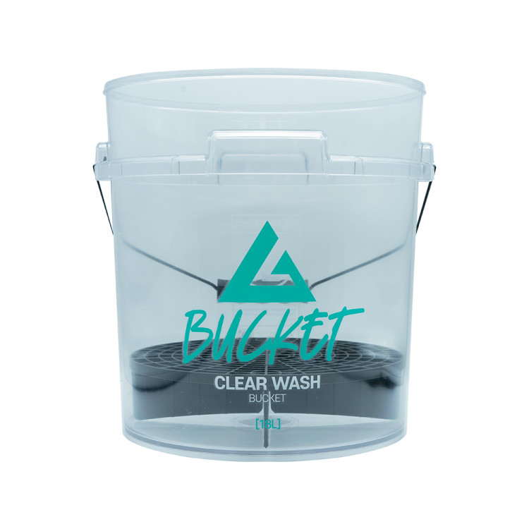 루미너스 클리어 투명 버킷 18L