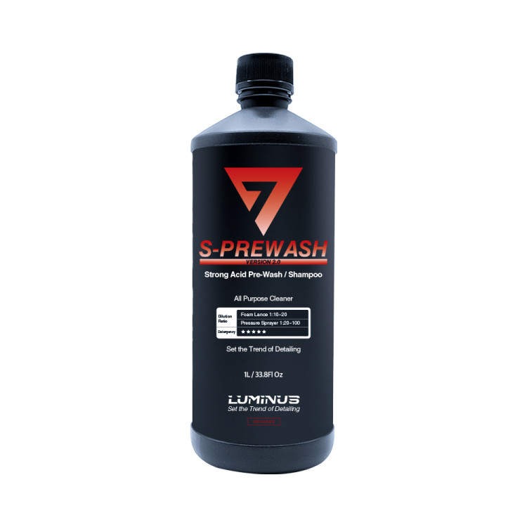 루미너스 에스프리워시 2.0 산성 세차 프리워시 3PH APC 예비세차 터치리스 다목적 세정제 1000ml