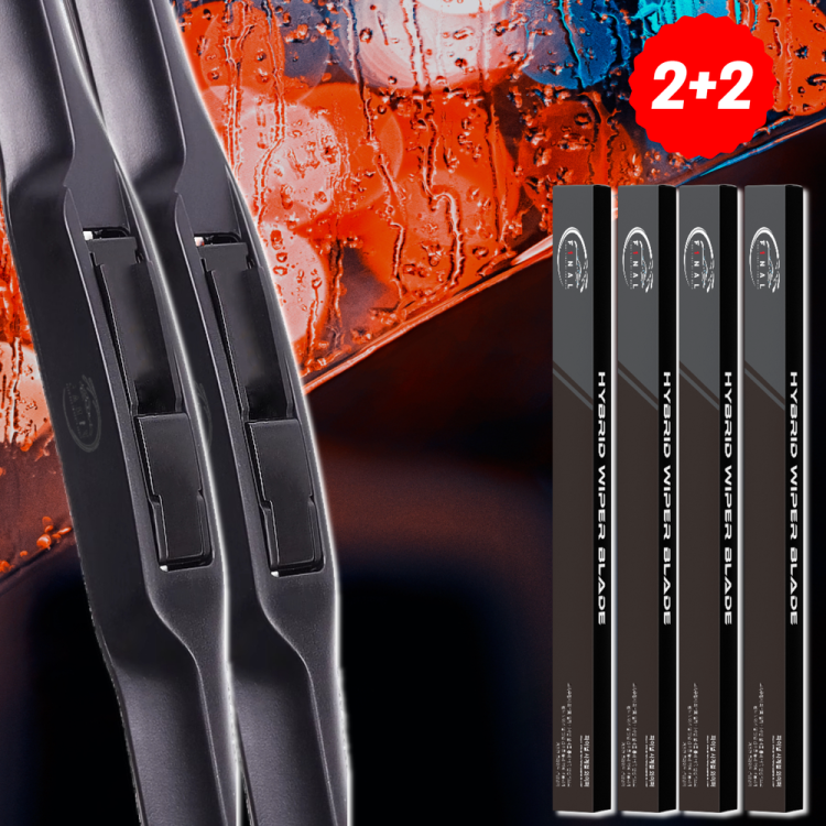 2+2 파이널카워시 자동차 하이브리드 와이퍼 윈도우브러쉬 1세대