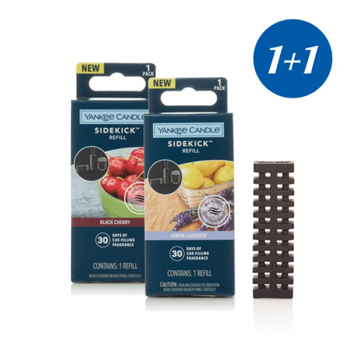 [4월 특가][1+1] 양키캔들 정품 차량용방향제 사이드킥 리필*2개