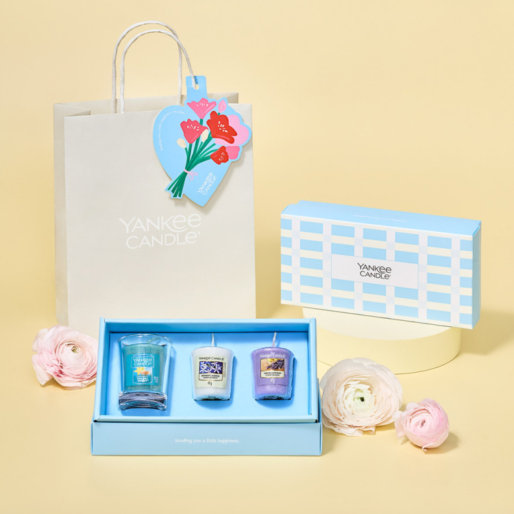 [공식] 양키캔들 정품 미니 보티브 3종 선물세트/작은선물/감성선물