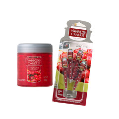 [4월 특가] 양키캔들 차량용방향제 실속 2종세트(스피어스+벤트스틱)