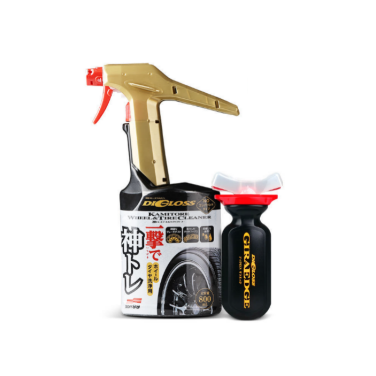 [소프트99] 휠타이어세정제 L-66 디글로스+ 타이어광택제 디글로스 기라 엣지