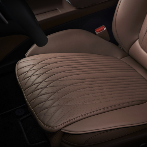 이지스오토랩 차량용 가죽 토퍼 시트 방석 자동차 운전석 조수석