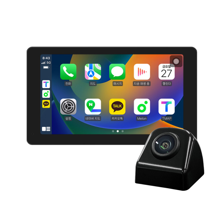 모비디안 DRIVE7 무선카플레이모니터7인치 + MHD500 후방카메라