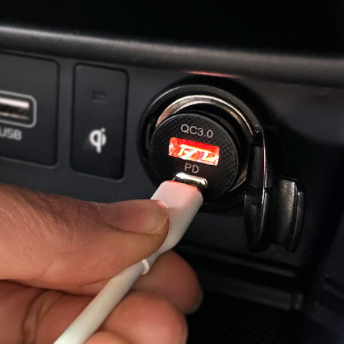 모비디안 미니 2포트 고속충전 시거소켓 시거잭 MCP-12