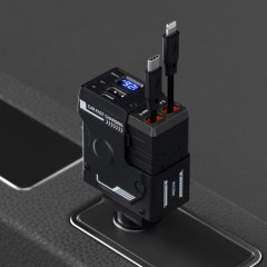 시거잭 차량용 충전기 4in1 릴타입 초고속 핸드폰 충전기