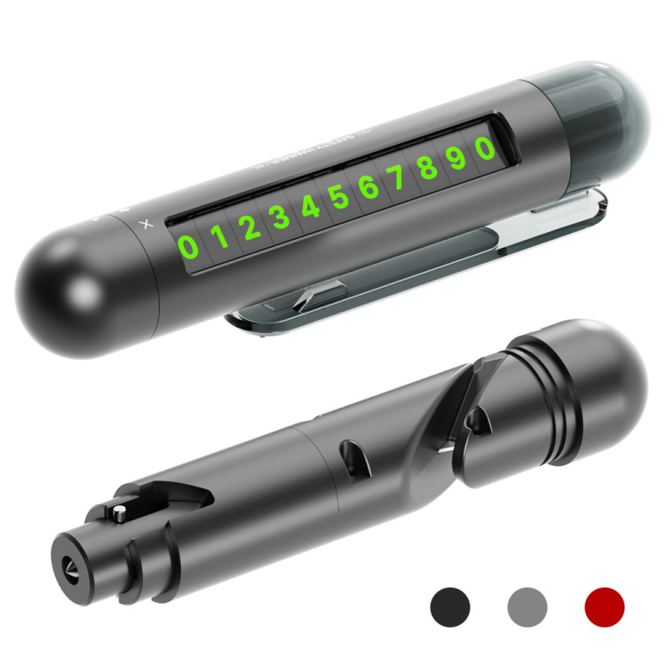 아이엠듀 자동차 주차번호판 차량용 전화번호판 비상탈출망치 안전벨트 절단기