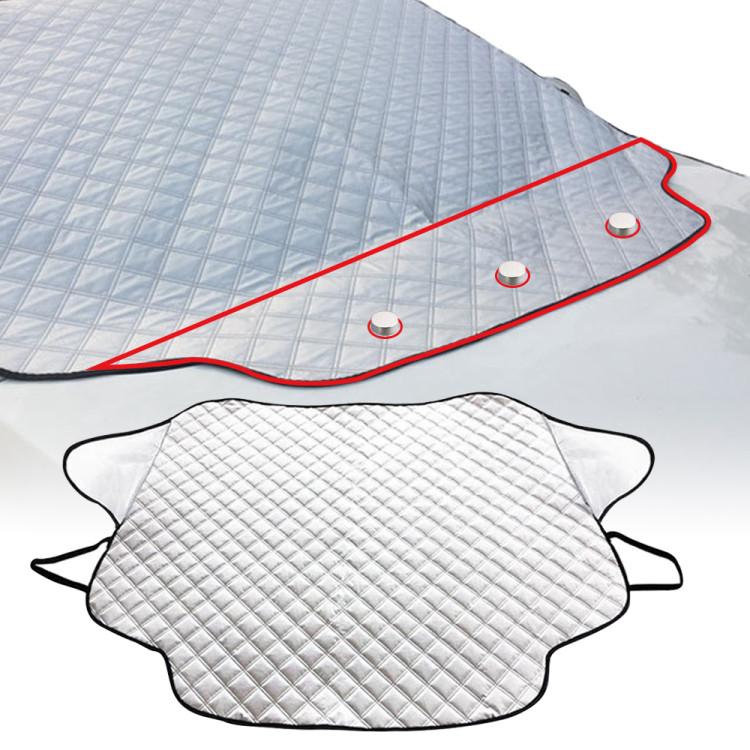 아이엠듀 자동차 성에방지커버 겨울 덮개 차량용 앞유리덮개 자석형 (전차종 호환 공용)