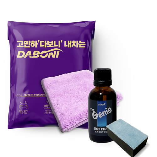 다보니 더지니 무기 폴리실라잔 자동차 유리막 코팅제 차량 셀프 유리막코팅 30ml +버핑타월