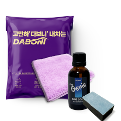 다보니 더지니 무기 폴리실라잔 자동차 유리막 코팅제 차량 셀프 유리막코팅 30ml +버핑타월