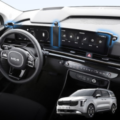 픽스 더 뉴 카니발 KA4 24년 페이스리프트 이후 전용 차량용 핸드폰 거치대 세트