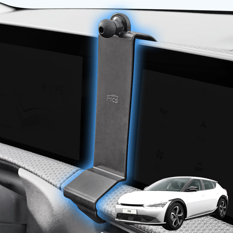 픽스 EV6 페이스리프트 이전 전용 차량용 핸드폰 거치대 세트