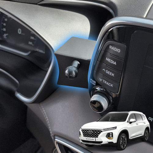 픽스 싼타페 TM 페이스리프트 이전 전용 차량용 핸드폰 거치대 세트