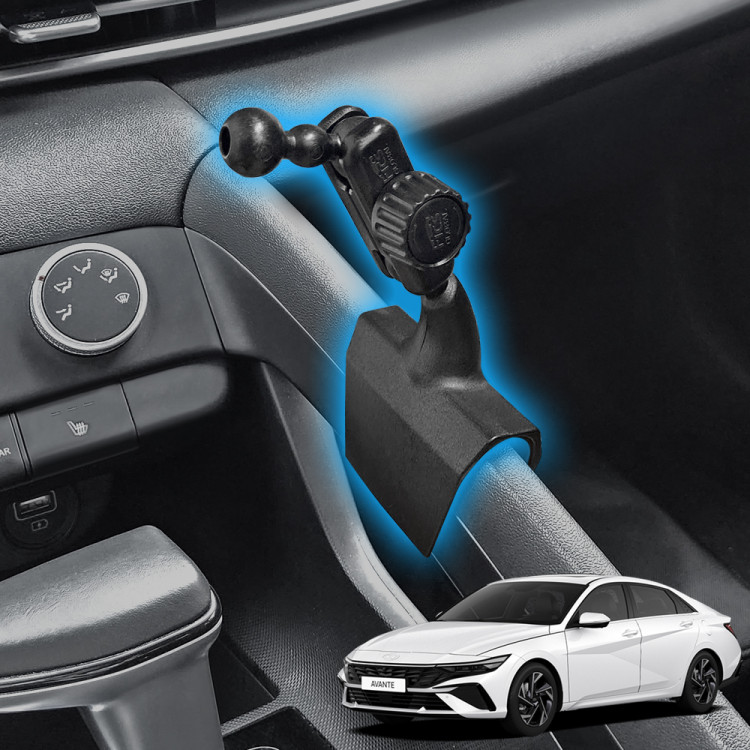 픽스 아반떼 CN7 전용 차량용 핸드폰 거치대 세트