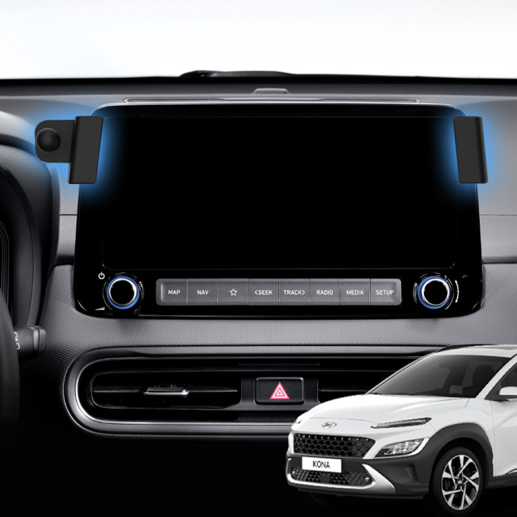 픽스 코나 페이스리프트 이전 차량용 핸드폰 거치대 세트