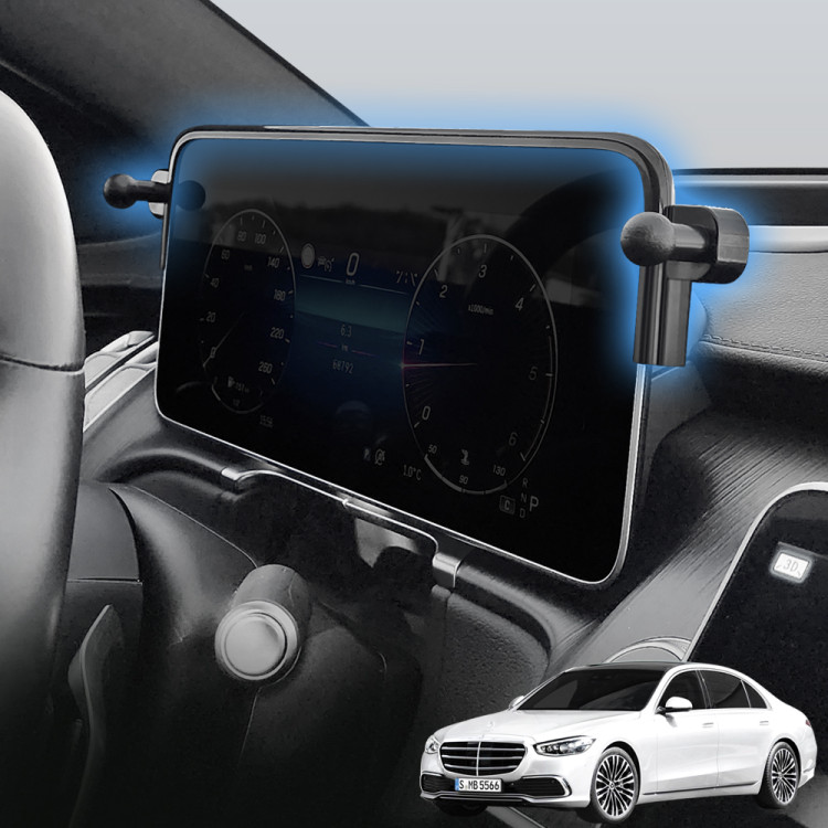 픽스 벤츠 S클래스 W223 전용 차량용 핸드폰 거치대 세트