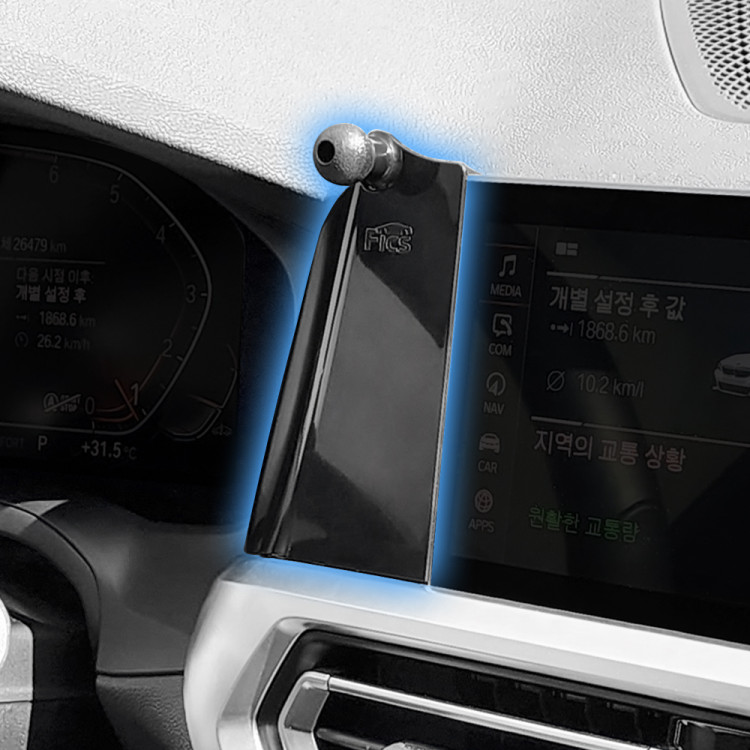 픽스 BMW G바디 3시리즈 4시리즈 페이스리프트 이전 차량용 핸드폰 거치대 세트