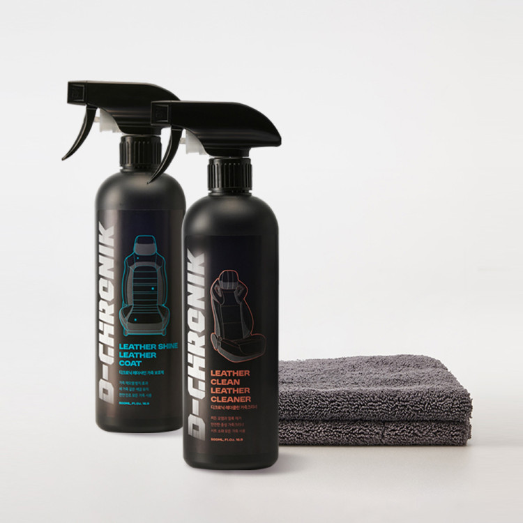 [4월 특가]디크로닉 가죽관리 세트 가죽 시트 소파 클리너 보호제