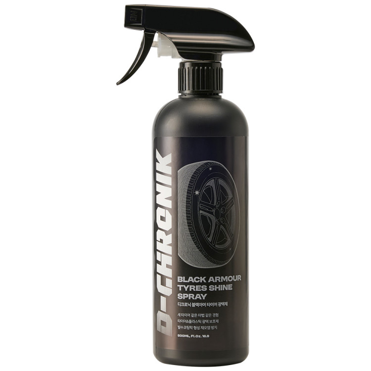 디크로닉 블랙아머 500ml 타이어 광택제 왁스 광택 코팅제 트림 코팅 레자왁스